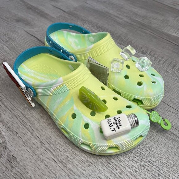 Crocs X Margaritaville NWT Men's 12 Limited Edition Classic Clog Green Vacation - Picture 1 of 10
